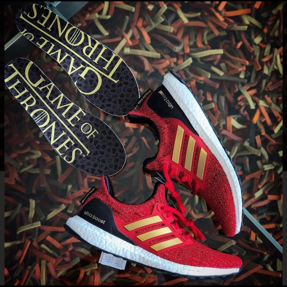Adidas x Game Of Thrones House Lannister Ultraboost 4.0 Sneakers Size 7 Women's